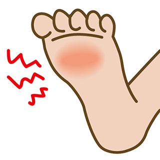足底筋膜炎の主な症状